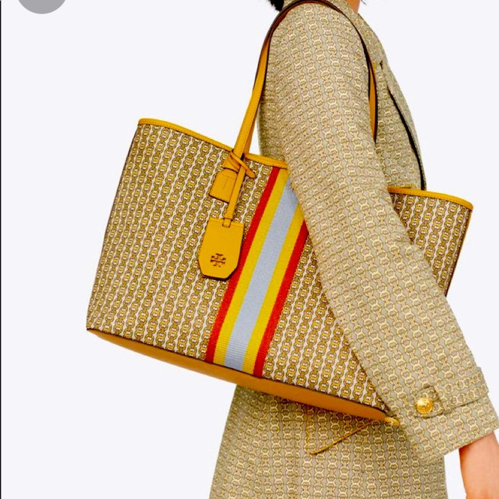 Tori Burch Gemini Link Tote